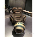 Modern UP5 Ball Lounge Chair Fabric Cushion LivingRoomChair